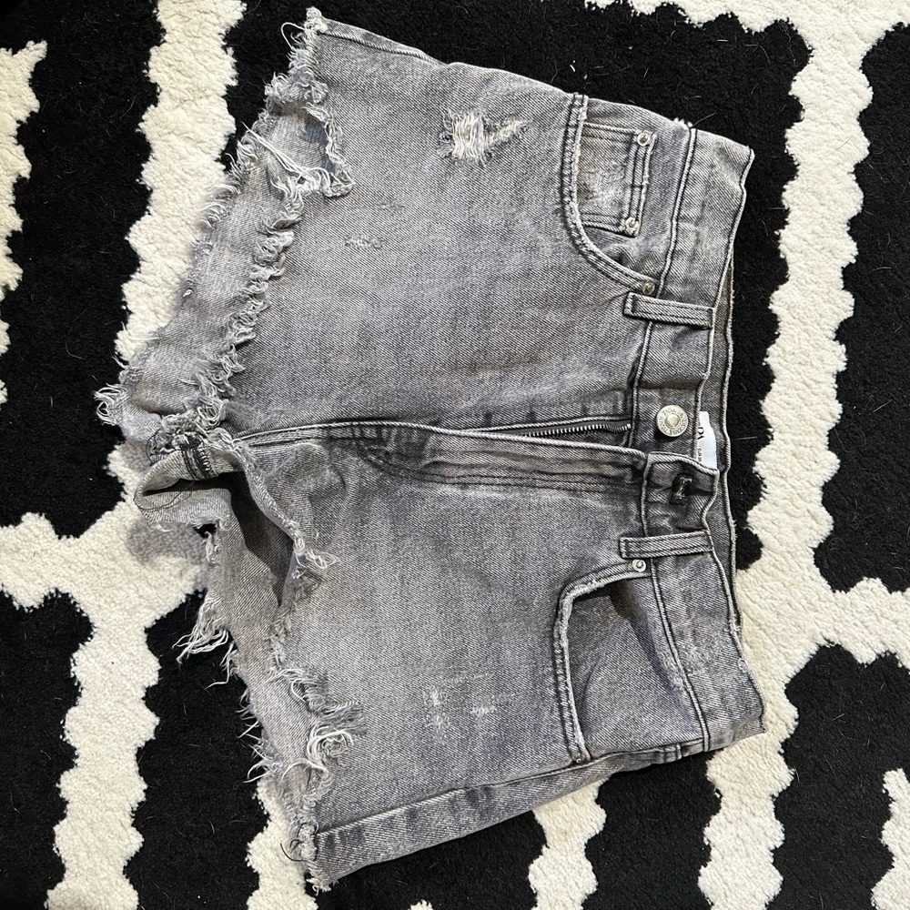 High rise shorts